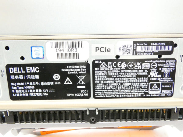 POWER EDGE M640 HHB006 12V 37A (AS PICTURED) NSNP