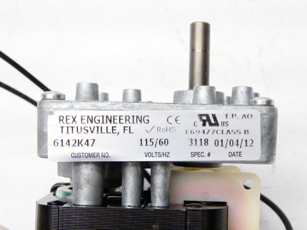 REX ENGINEERING 6142K47 115V NSNP