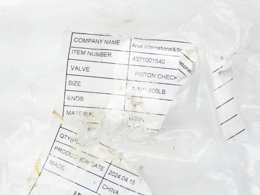 SHARPE NACEMR-01-075 43710071540 1-1/4" NSNP