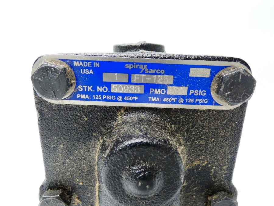 SPIRAX SARCO FT-125 50933 125PSI 1" NSNP