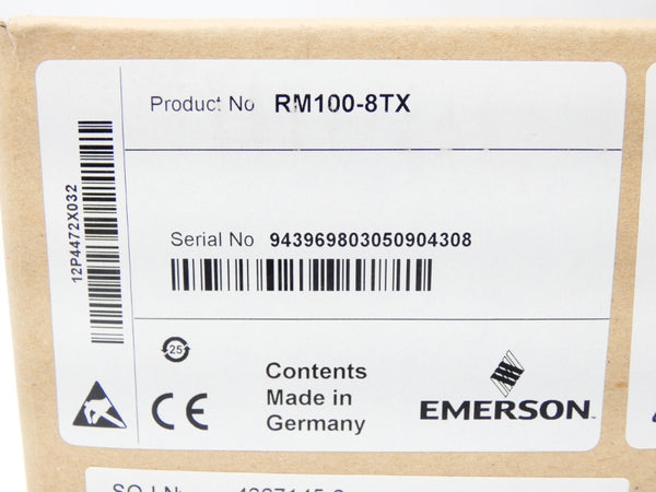 EMERSON RM100-8TX NSFS