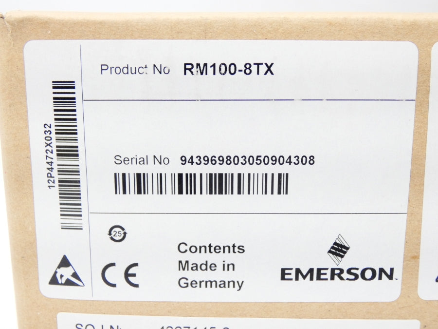 EMERSON RM100-8TX NSFS