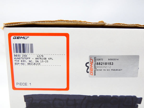 GEMU 88218153 9630025Z-1-2 1" NSMP