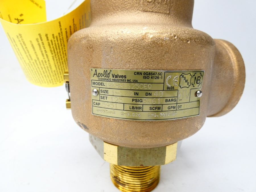 APOLLO 19-KHGL-125CEQ 125PSI 1-1/2" NSMP