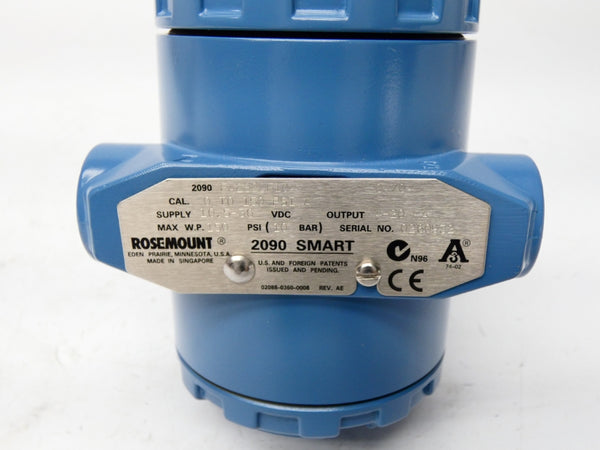 ROSEMOUNT 2090FA2S2DF104 10.5-36VDC 0-150PSI NSMP