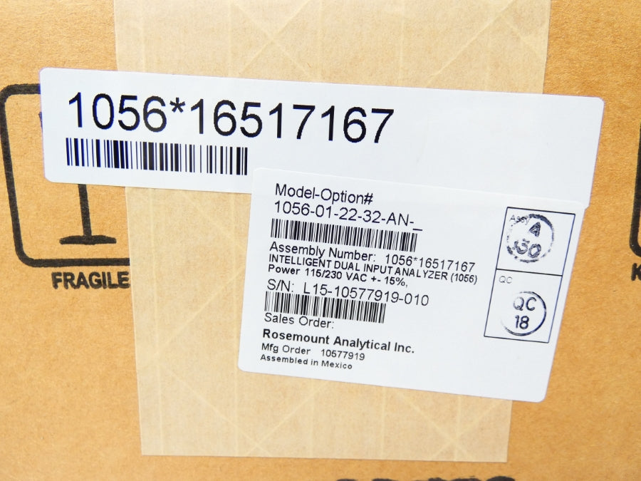 ROSEMOUNT 1056-01-22-32-AN- 115/230VAC NSFS