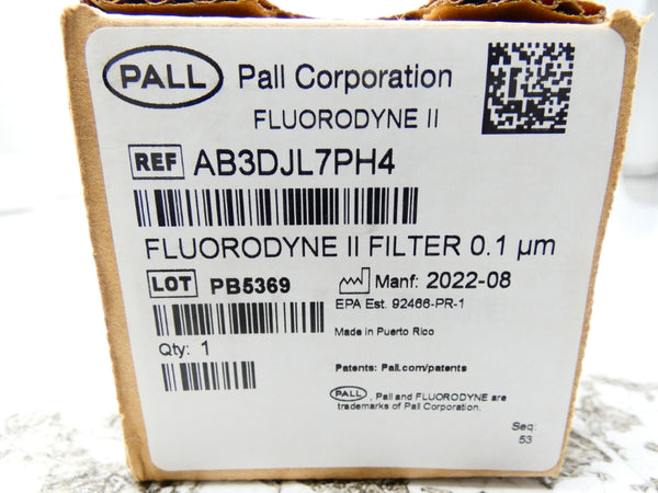 PALL FLUORODYNEII AB3DJL7PH4 NSMP