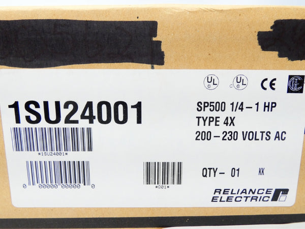 RELIANCE ELECTRIC SP500 1SU24001 200-230VAC 6.4A NSMP