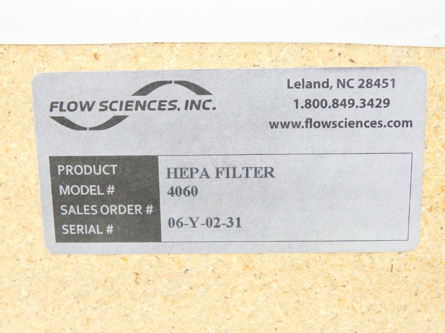 FLOW SCIENCES 4060 NSMP