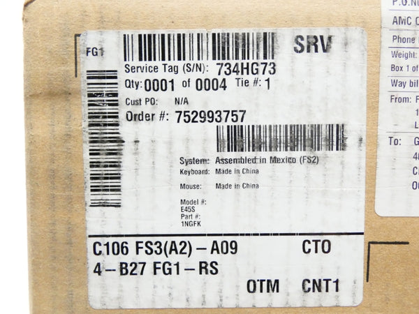 DELL EMC SE2713V03 NSFS