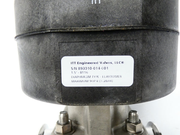 ITT B116 1-1/2" 90PSI NSNP