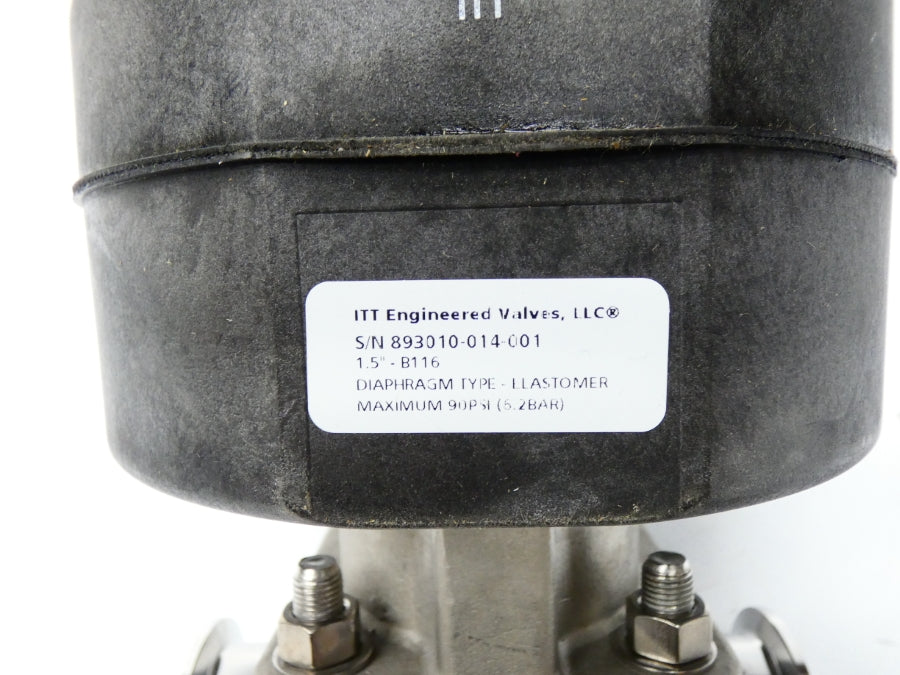 ITT B116 1-1/2" 90PSI NSNP