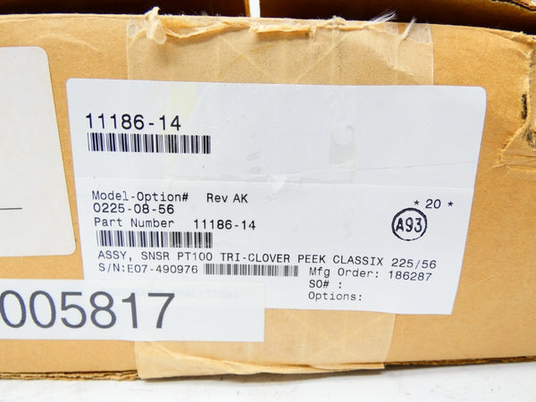ROSEMOUNT 225-08-56 11186-14 REV. AK 200PSI NSMP