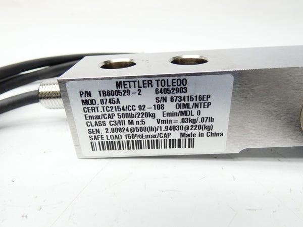 METTLER TOLEDO TB600529-2 64052903 NSMP