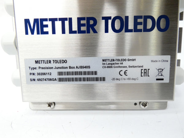 METTLER TOLEDO AJB540S 30206112 NSMP