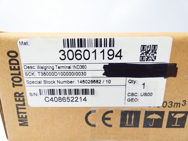 METTLER TOLEDO IND360 30601194 NSFS