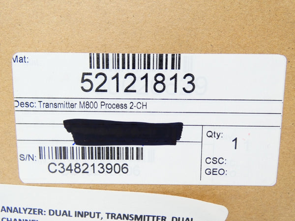 METTLER TOLEDO 52121813 M800 NSFS
