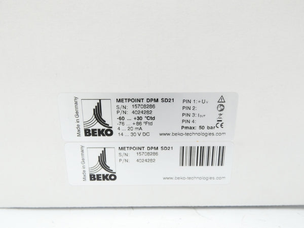 BEKO METPOINT 4024282 DPMSD21 14-30VDC NSMP