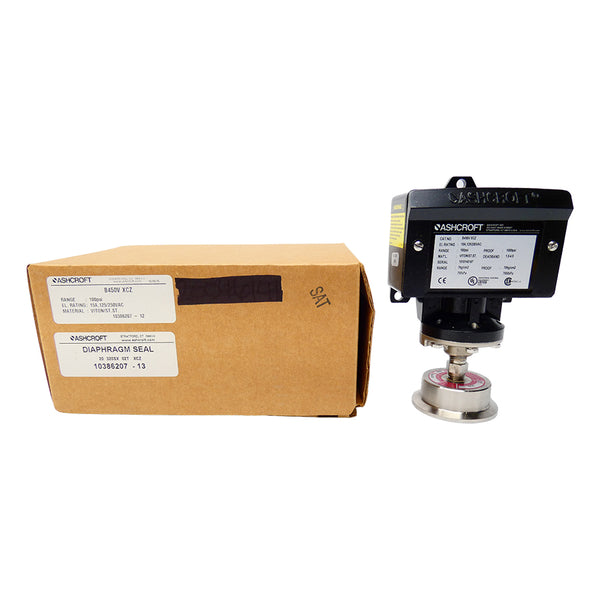 ASHCROFT B450VXCZ 125/250VAC 15A 100PSI NSMP