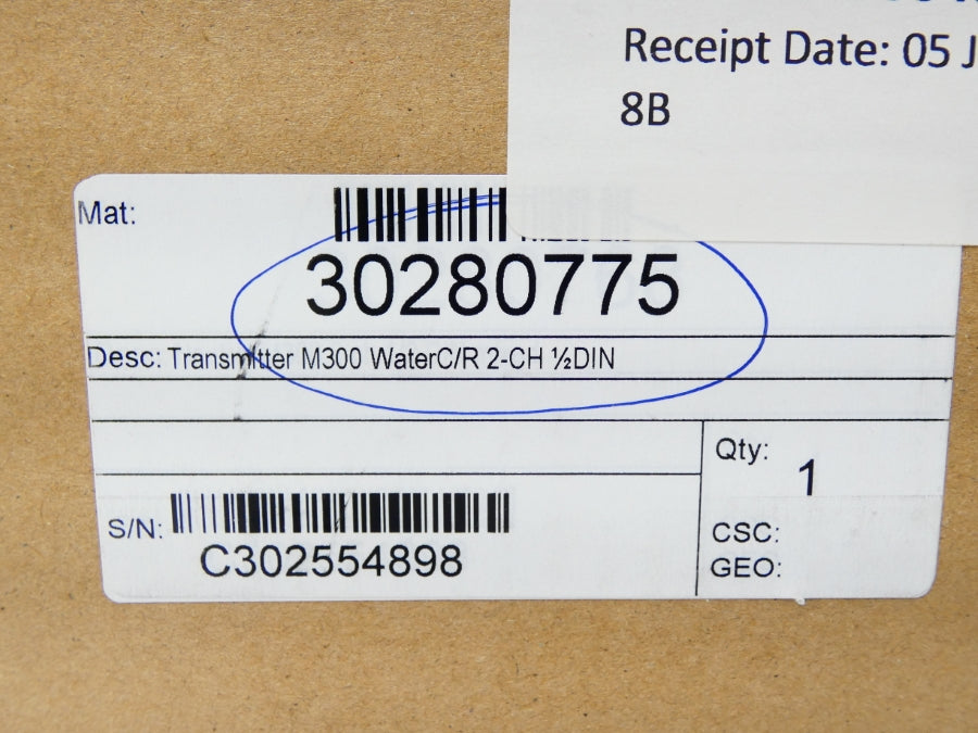 METTLER TOLEDO 30280775 M300 100-240VAC -10-50C NSMP