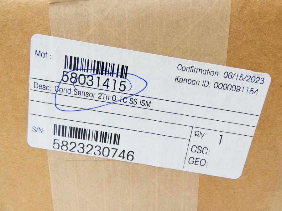 METTLER TOLEDO 58031415 2TRI01CSSISM NSFS