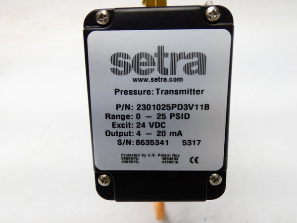 SERTA 2301025PD3V11B 24VDC 0-25PSI NSMP