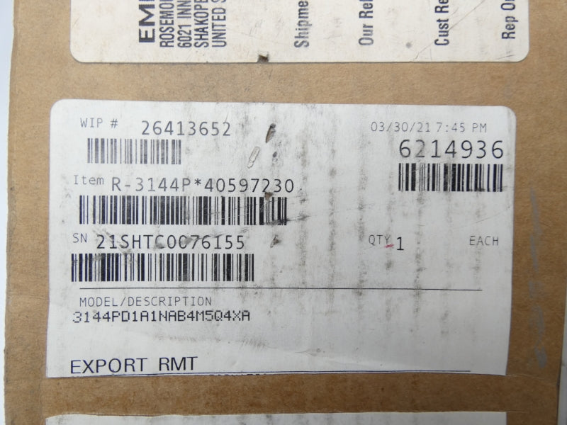 ROSEMOUNT 3114PD1A1NAB4M5Q4X4 12.0-42.4VDC NSMP
