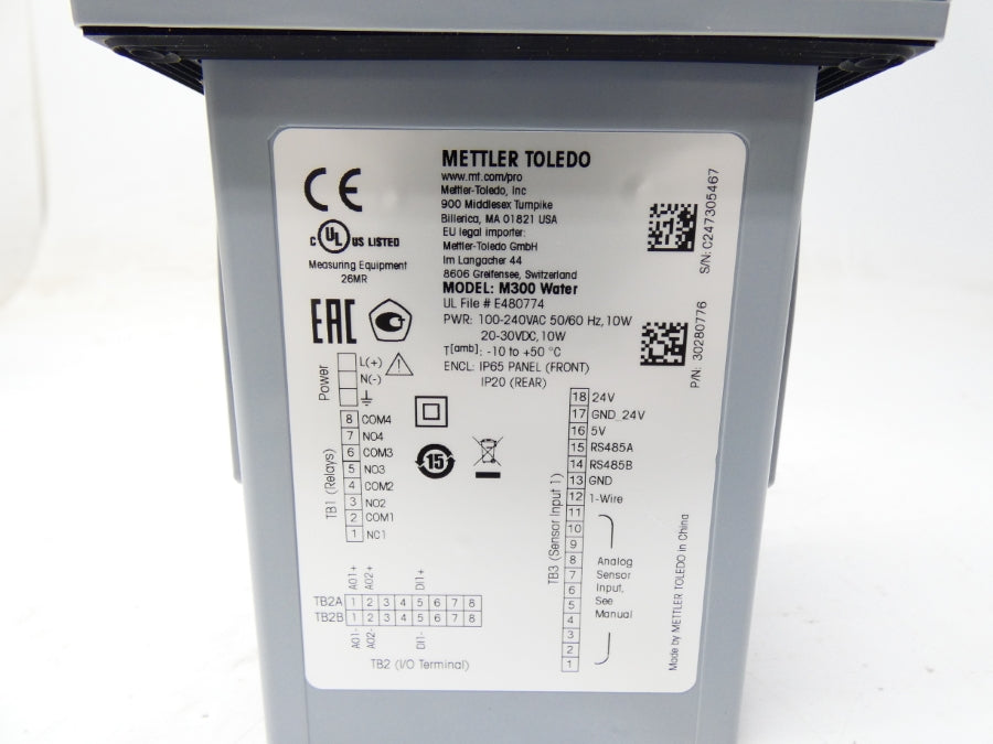 METTLER TOLEDO 30280776 M300 100-240VAC NSMP