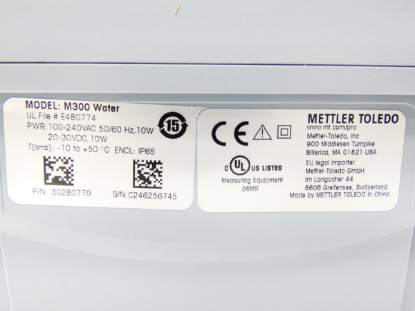 METTLER TOLEDO 30280779 M300 100-240VAC NSMP