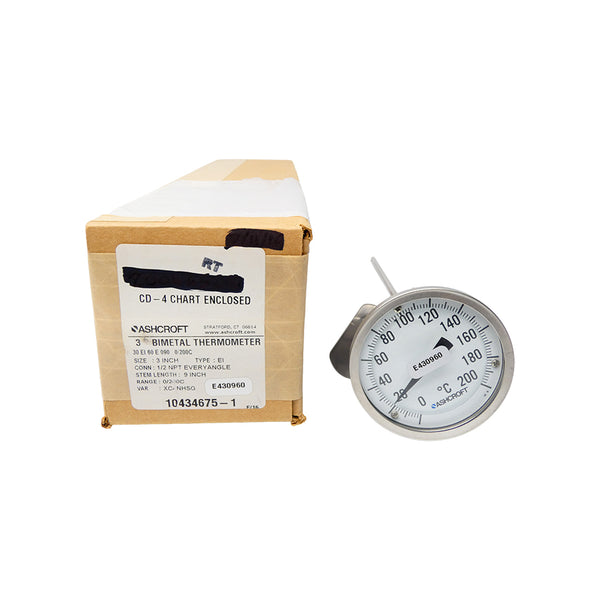 ASHCROFT 30EI60E0900/200C 1/2" NSMP