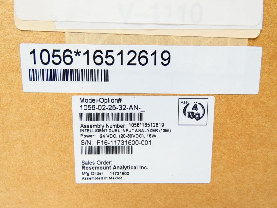 ROSEMOUNT 1056-02-25-32-AN 24VDC NSMP