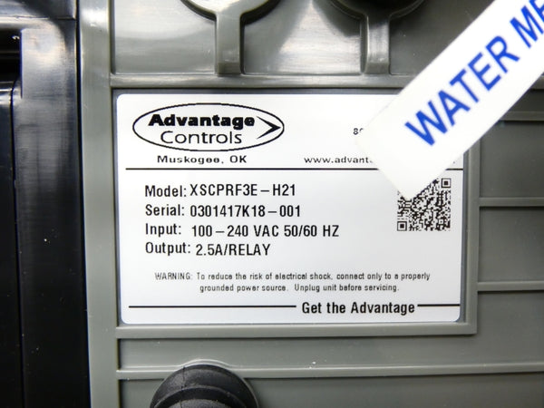 ADVANTAGE CONTROLS XSCPRF3E-H21 100-240VAC 2.5A NSMP
