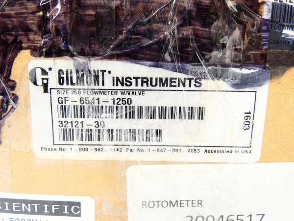GILMONT INTRUMENTS GF-6541-1250 NSMP