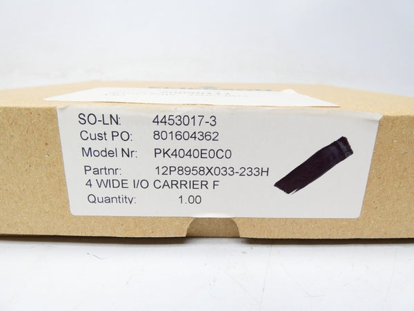 EMERSON PK4040E0C0 12P8958X033-233H REV. H NSMP