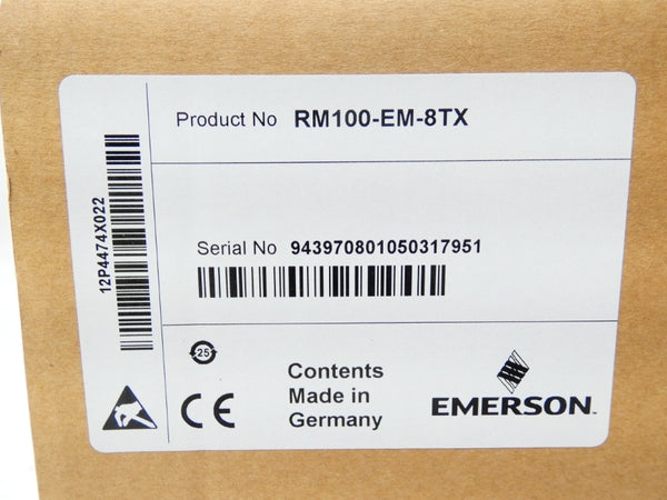 EMERSON RM100-EM-8TX 12P4474X022 NSFS