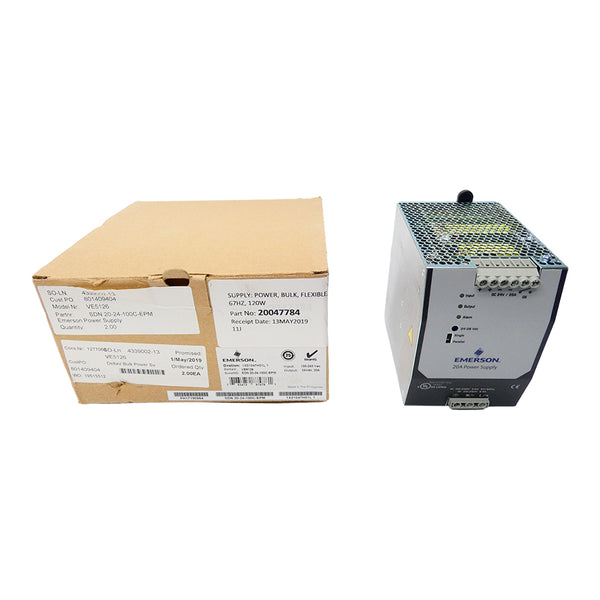 EMERSON SDN20-24-100C-EPM 100-240VAC 20A NSMP