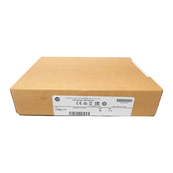 ALLEN BRADLEY 1756-L71 SER. B F/W 1.010 DATE: 2020 NSFS