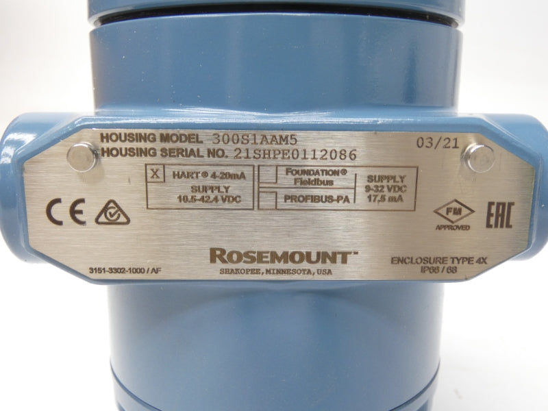 ROSEMOUNT 3051S2TG2A2811A1AM5 10.5-42.4VDC 150PSI NSMP