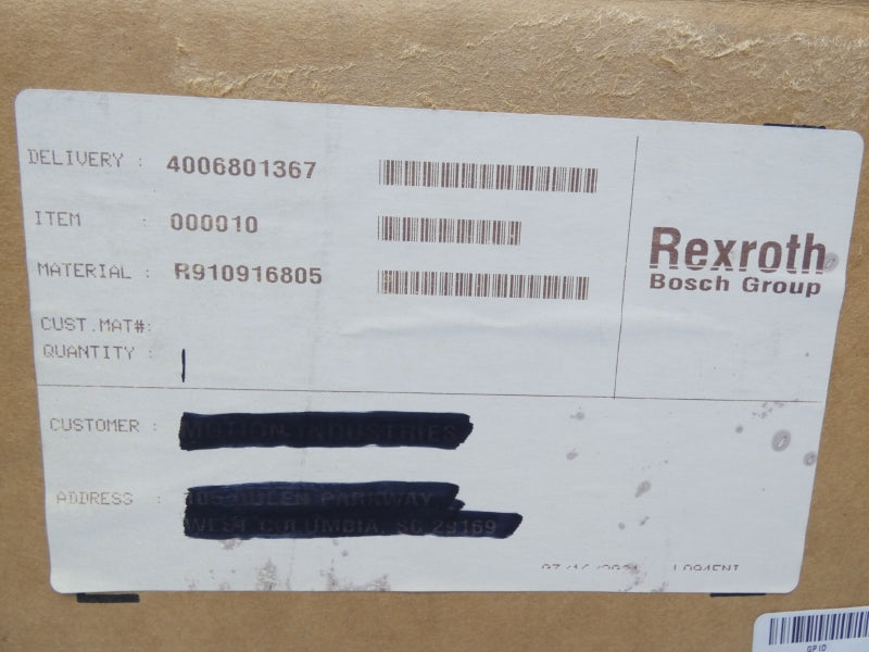 REXROTH R910916805 NSMP