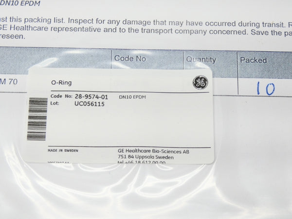 CYTIVA 28957401 DN10EPDM (PKG 0F 10) NSMP