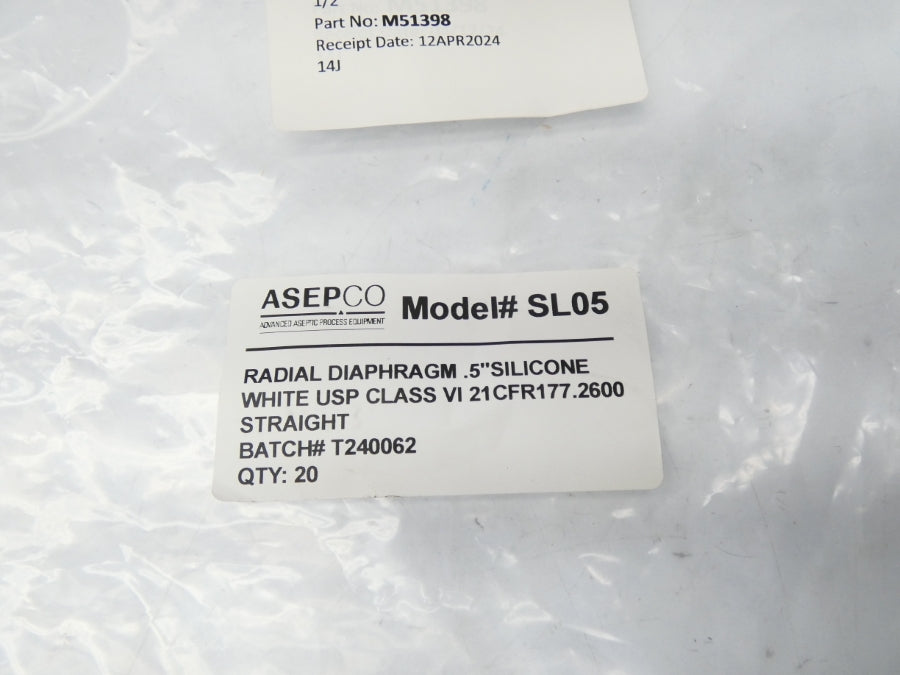 ASEPCO SL05 1/2" (PKG OF 20) NSMP