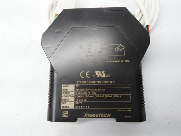PENDOTECH PT-2 VER. 3.02Z2 10-32VDC 0-2PSI NSMP