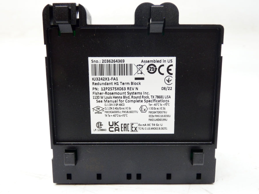 FISHER ROSEMOUNT KJ3242X1-FA1 12P2575X063 REV. N NSNP