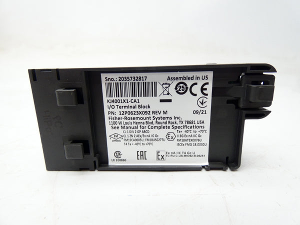FISHER ROSEMOUNT KJ4001X1-CA1 12P0623X092 REV. M NSNP