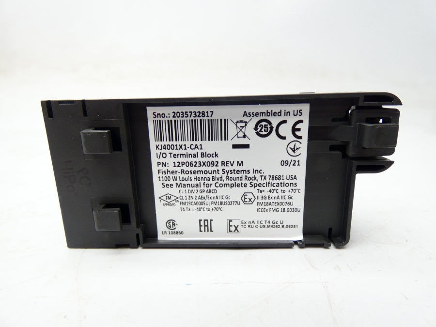 FISHER ROSEMOUNT KJ4001X1-CA1 12P0623X092 REV. M NSNP