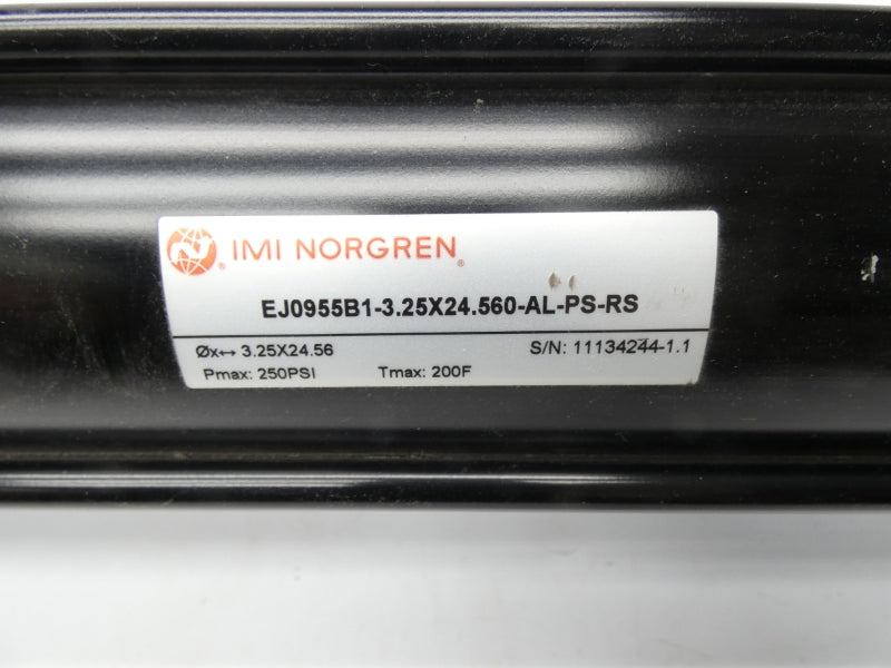 NORGREN EJ0955B1-3.25X24.560-AL-PS-RS 250PSI NSNP
