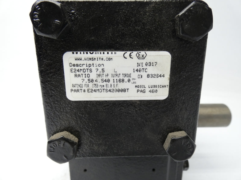 WINSMITH E24MDTS42000BT RATIO 7.50 NSNP