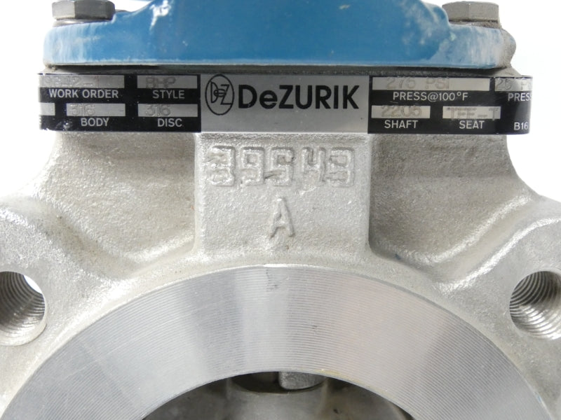 DEZURIK 9632949R002 275PSI 3" NSNP