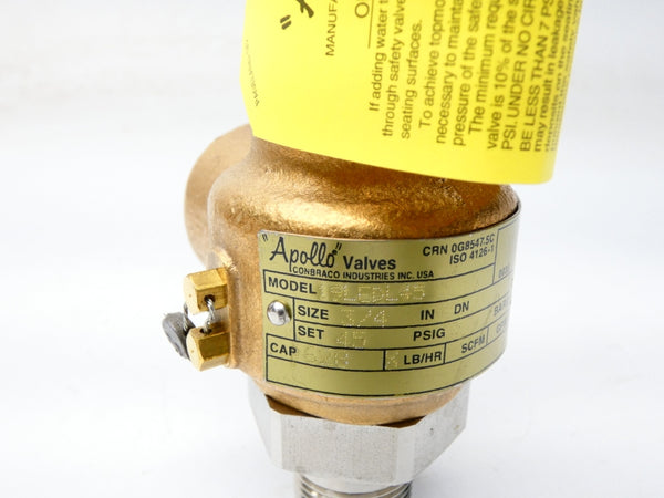 APOLLO 19LEDL45 45PSI 3/4" NSMP