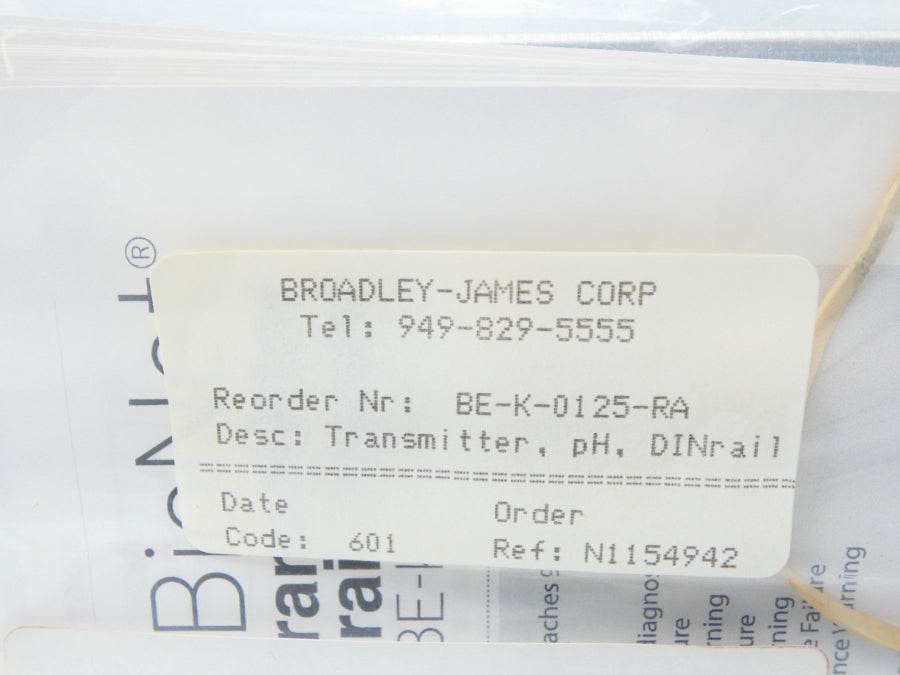 BROADLEY JAMES BE-K-0125-RA NSMP
